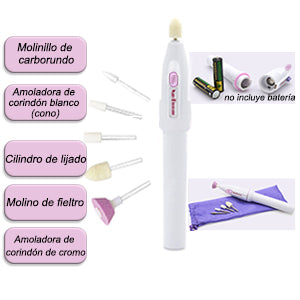 Kit de Manicura GlamNail Pro 5 en 1