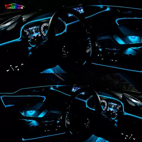 Cinta LED FUTURISTA RGB Neon Para Auto- CALIDAD PREMIUM.
