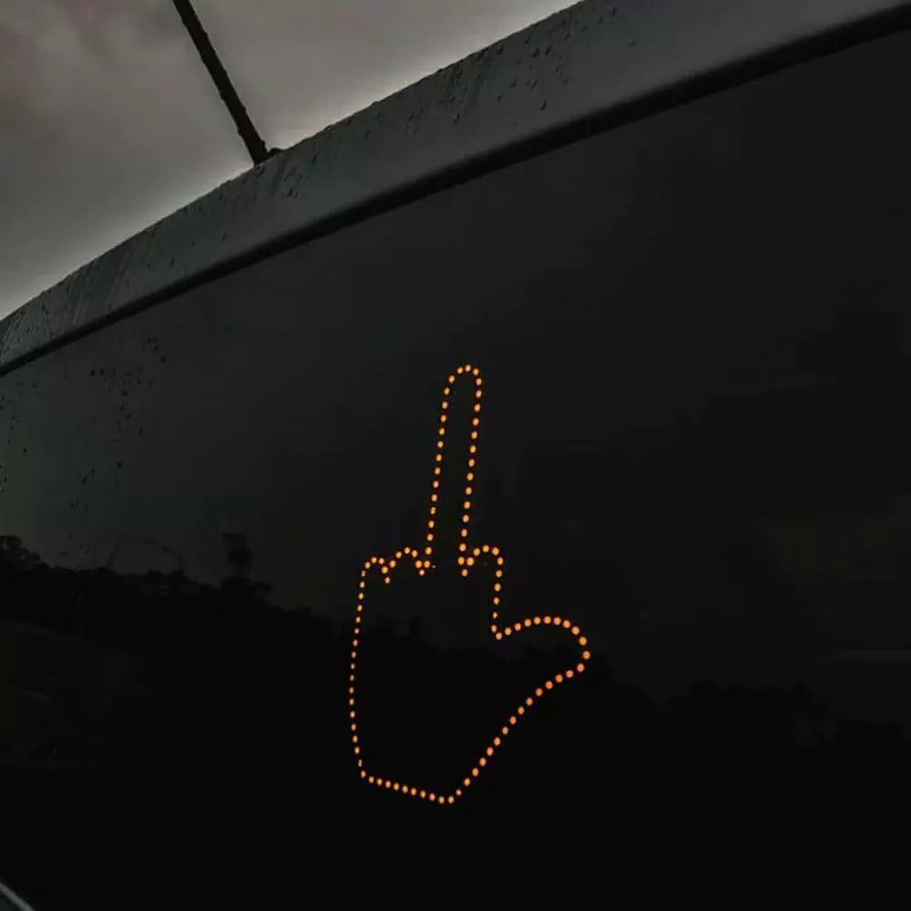 Mano Divertida LED Para El Auto