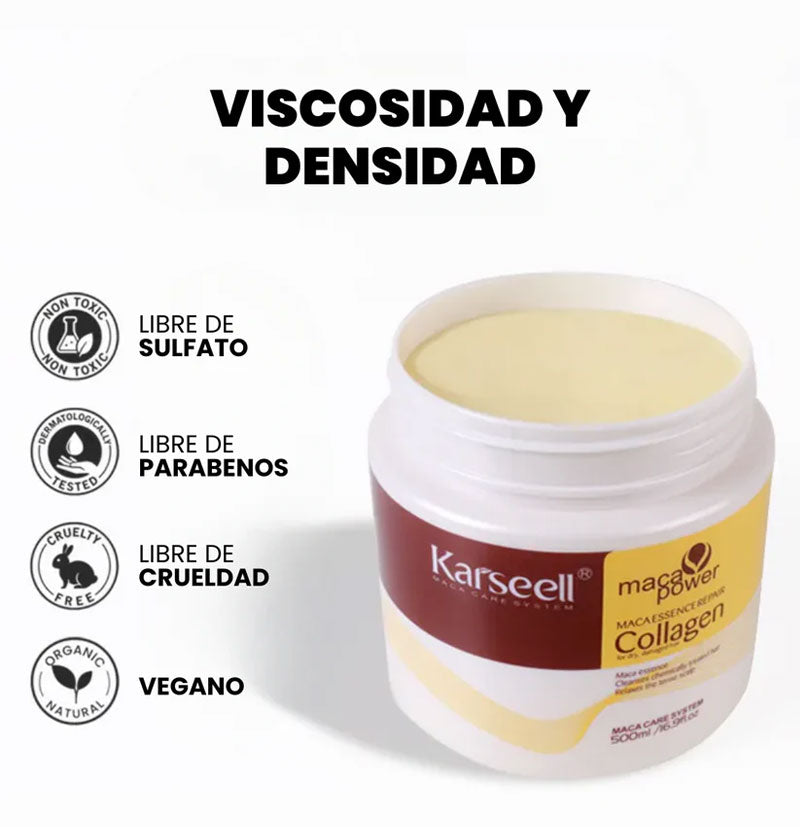 Kit Reparador Karseell ORIGINAL : Mascarilla Capilar con Colágeno + Aceite de Argán